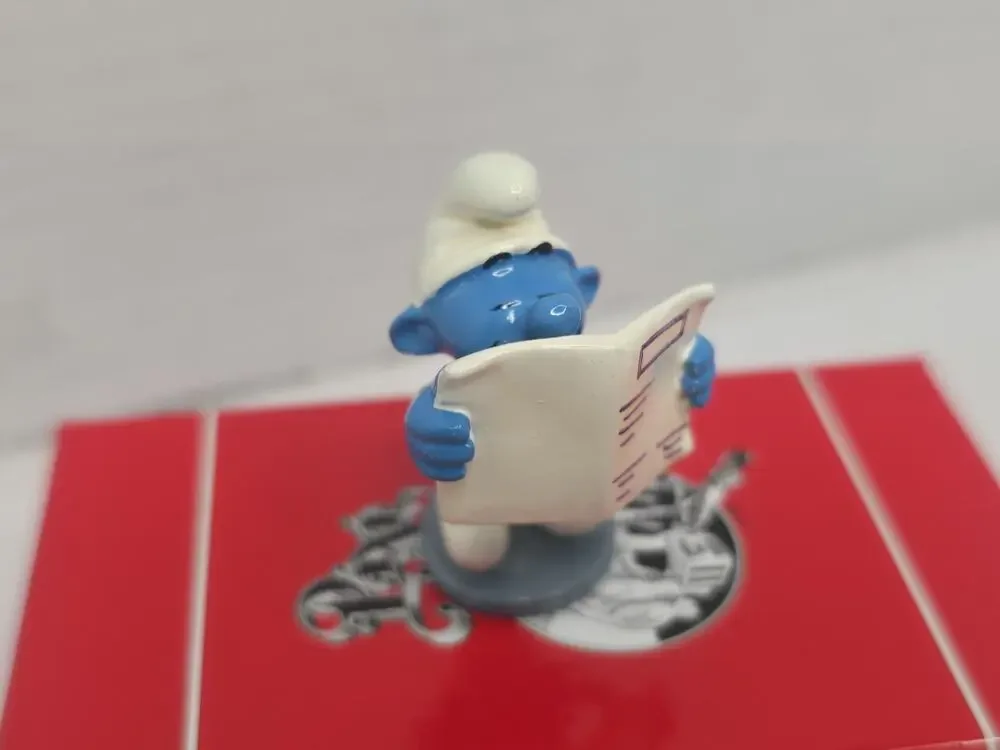 Pixi Mini, ReaderSmurf Reading Book in Box with numbered COA from France